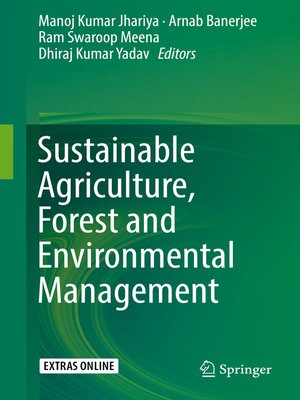 cover image of Sustainable Agriculture, Forest and Environmental Management